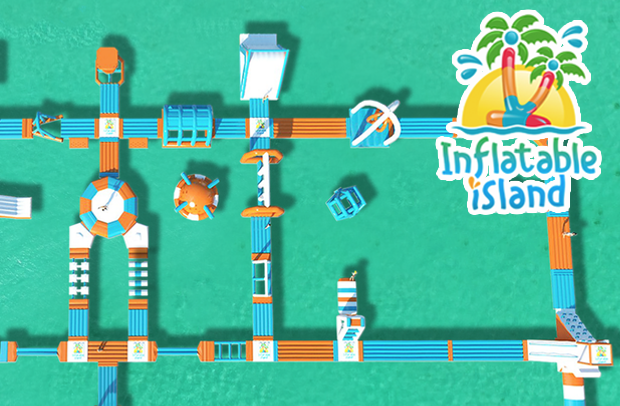 Inflatable Island Asias Biggest Floating Playground