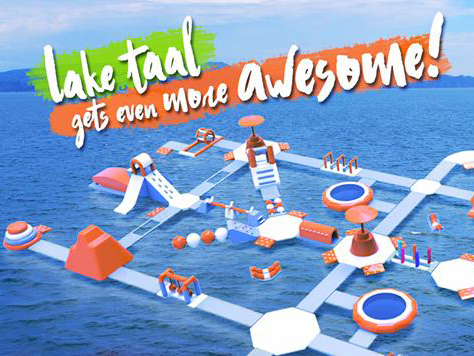 Aqua Park In Batangas The Souths First Inflatable Water