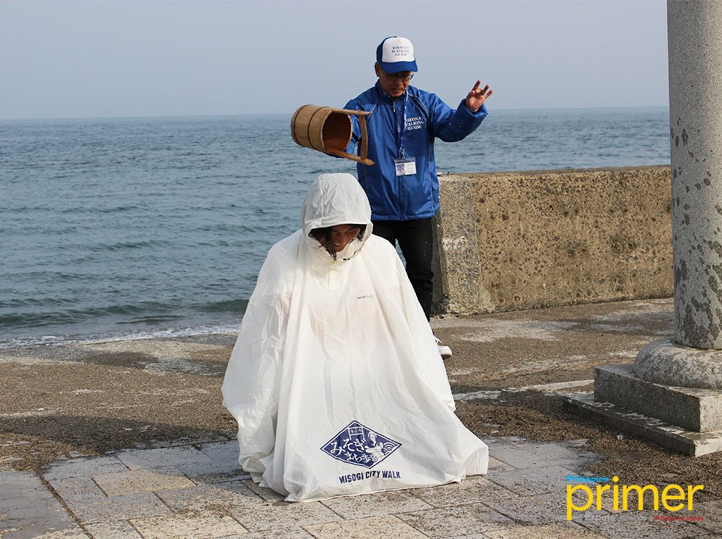 JAPAN TRAVEL Experience Cold Water Purification Ritual at Misogi Beach